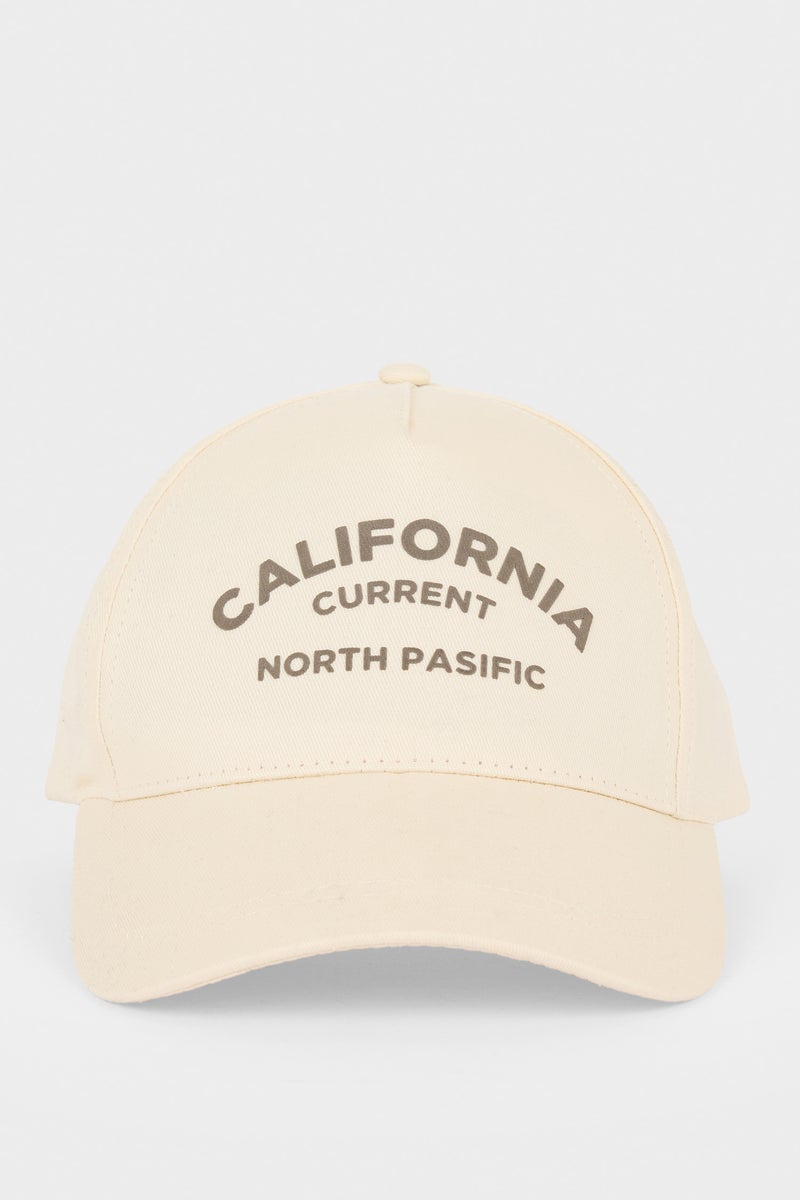 DeFacto Beige Woman Woman Cotton Cap Casual - Image 5